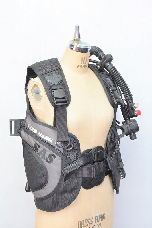 SAS ランドマークUT BC浮力調整ジャケット Sサイズ レッド SAS BCD的